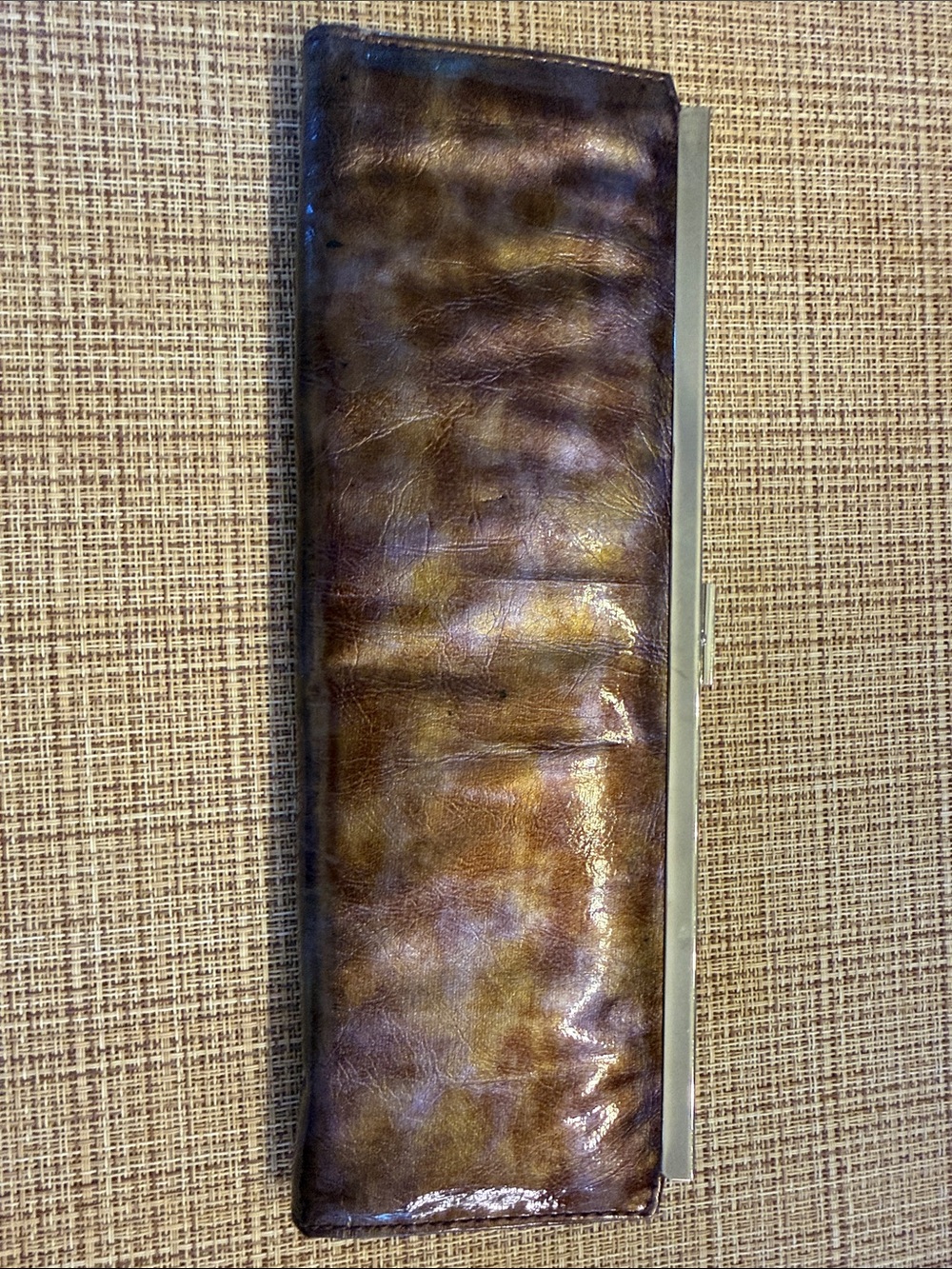 Vintage Long Frame Clutch